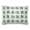 Shamrock Pattern Watercolor Pillow 14" x 20" Throw Pillow